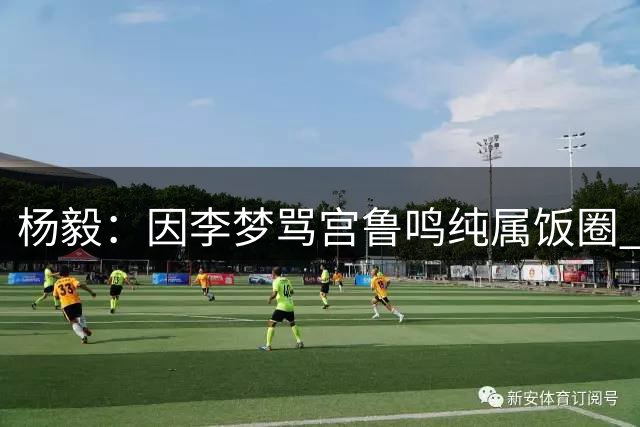 杨毅：因李梦骂宫鲁鸣纯属饭圈 幻想她还能打世界杯是做梦